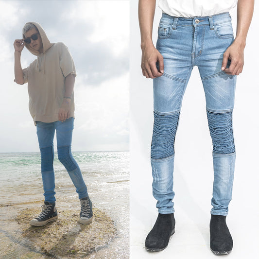 O Biker - Beach Blue Jeans