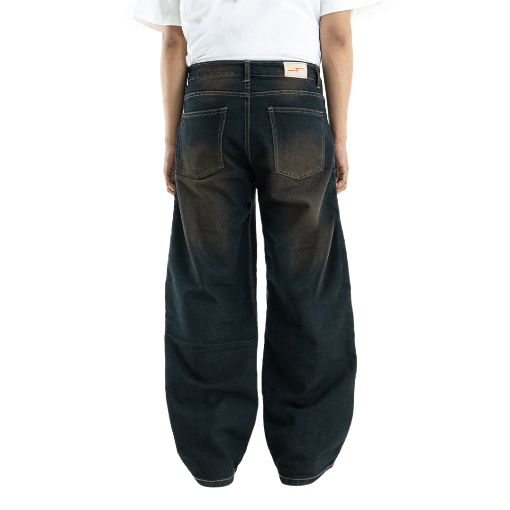 Yojuz Baggy Wash - Vintage Bronze - Celana Jeans