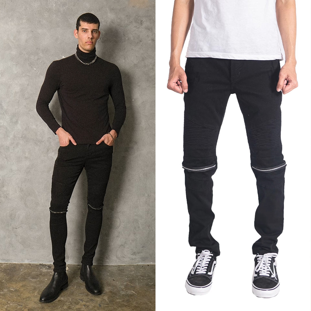 YOJUZ Nihon Black Double Zip