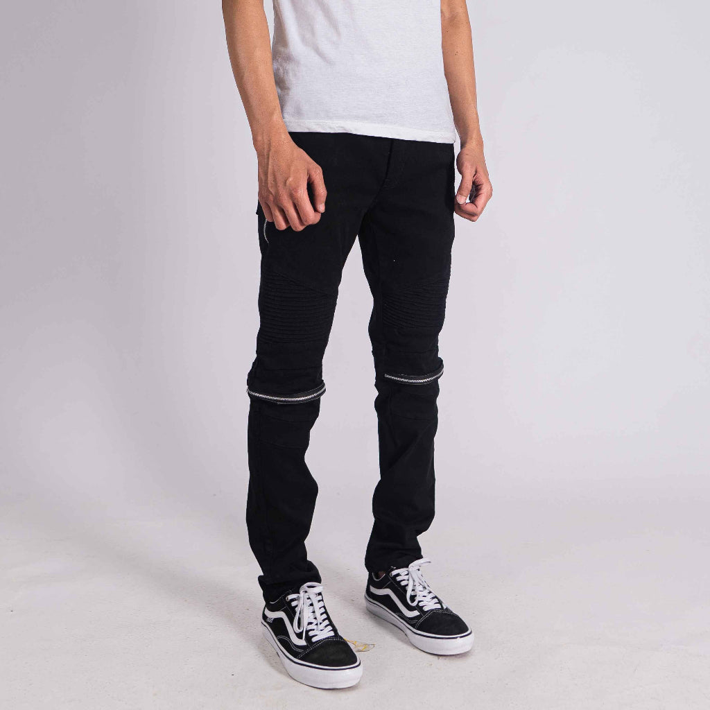 YOJUZ Nihon Black Double Zip