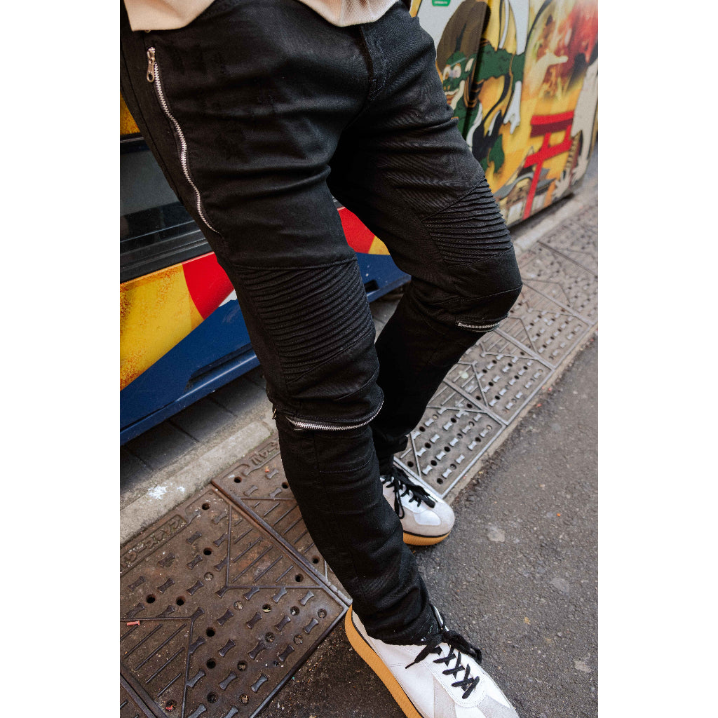 YOJUZ Nihon Black Double Zip