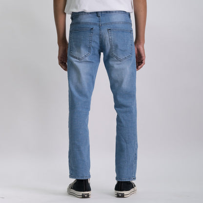 Slim Basic Acid Wash Jeans